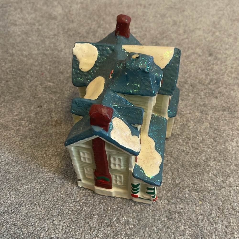 House Candle with glitter - Picture 2 of 8
